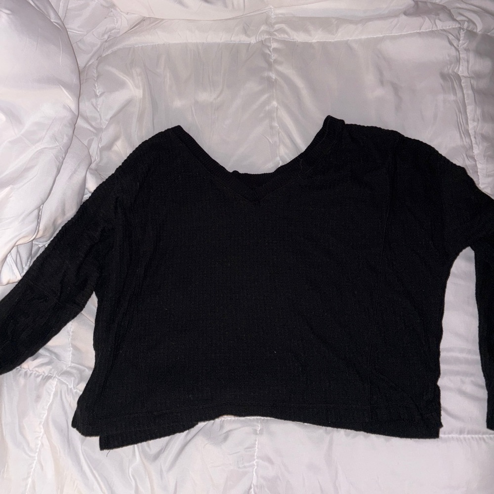 Aerie black sweater